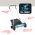 American Lawn Mower 2002-20 20" 5-Blade Reel Mower with Grass Catcher