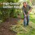 Nohovu Garden Rake for Gardening, 14 Tine Garden Rake with Thick Fiberglass Handle, Heavy Duty Rake for Lawns, Leaves, Loosening Soil, 58 Inches