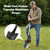 Shovel for Digging Round Point Garden 41 Inch D-Handle Wooden Handle