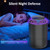CXRUY Indoor Insect Trap - Fly Traps Catcher for Mosquito, Fruit Flies, Gnat, Moth, Fly Killer Bug Trap with UV Light Black
