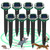 8 Pack New Mole Repellent Solar Powered Gopher Repellent Ultrasonic Stakes