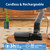 Electric Grill Brush for Outdoor Grill, Cordless BBQ Electric Grill Cleaner