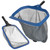 POOLAZA Pool Leaf Rake & Skimmer Net Combo, Deep & Semi-Deep Pool Nets