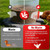 12PACK No Waste Chicken Feeder Ports - DIY Chicken Feeder Kit with Hole Saw - Chicken Feeder Cups for Bucket,Barrels,Bins,Troughs
