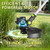 12-Inch Cordless Grass Trimmer & Edger, 20V 4.0Ah Battery, Auto Line Feed