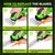 Cordless Hedge Trimmer, Battery Powered Hedge Trimmer with 2*21V Batteries