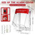BESPORTBLE Fire Pull Station Cover with Screws - Pull Station Cover Full Coverage for for Manual Call Point Button, for Homes Businesses Protective Guard, High Temperature Resistant, Easy Installation