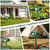 2026 Upgraded 4-Pack Solar Ultrasonic Animal Repellent Outdoor for Yard