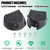 MCCKLE GY21773 GY21084C 42 Inch Mower Deck Shields, LH/RH 2-Piece Set