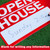 7 Pcs Open House Signs for Real Estate 18"x24" Arrow Shape Signs, Red
