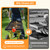 Soil Sifter with 40W Motor, Metal Sifter for Rocks with Switch & Noise-Reducing Rubber Pads, Automatic 39" x 19.5" Large Compost Screen Sieve for Sand-Idea for Most Wheelbarrow Carts (Not Included)