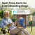 Birdfy Bird House with Camera Solar Powered with Metal Cladding for Outside