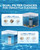 Dolplets Cordless Handheld Pool Vacuum Cleaner for Inground Pool with Pole