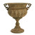 Worth Garden 18.5" H. Metal Urn Planters - Bronze Classic Antique Iron Plant Pots - Decorative Rustic Flower Pots for Outdoor Use - Traditional Urn Planter for Garden, Patio, Front Porch