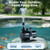 OYO Water 100W 1600 GPH Pond Pump, Ultra Quiet Heavy Duty Submersible Water Pump for Koi Ponds, Fountains, Aquariums & Waterfalls, Submersible & Inline Use, 20.3 ft Power Cord, Includes Filter Bag