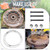 1 Set Upgraded Aluminum Alloy 499612 Ring Gear Durable & Wear-Resistant Compatible with B&S BS499612 Replacement of Previous Plastic Gears, for Works with Engine, Lawn Tractor, Lawn Mower