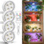 4 Pack Rechargeable Grow Light for Indoor Growing, Cordless Plant Lights