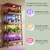 4 Pack Rechargeable Grow Light for Indoor Growing, Cordless Plant Lights