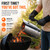 Realcook Charcoal Chimney Starter BBQ: Rapid XL BBQ Chimney Starter Set