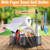 HULISEN Grill Caddy, BBQ Caddy with Paper Towel Holder