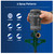 2-Pack Orbit H2O-6 Gear Drive Sprinkler - Versatile Gear Drive for Efficient Lawn Watering