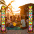 Leyndo 2 Pack 6 Ft Inflatable Tiki Luau Hawaiian Party Decorations