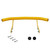 Front Bumper Tube - Compatible with Cub Cadet XT1 XT2 GT50 GX54 ST54 LX42 LX46 LX50，Front Bumper Kit Replacement#683-05155-4021 & OEM 19A30020100, 19A30020OEM -Yellow Heavy-Duty