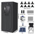 Veloqore Portable Sauna, Steam Sauna for Relaxation, Detox and Muscle Relief, Personal Indoor Sauna Box with 3L/1500W Steamer, 9 Levels Up to 140°F Portable Sauna for Home, Bedroom, Living Room