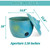 Metal Garden Hose Holder Storage Pot with Lid,Hose Pot for Outside