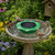 Bird Bath Water Circulator Solar Power and Battery Powered Bird Bath Water Agitator Bubbler Energy Saving and Quiet