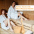 NetLea Sauna Bucket & Ladle Set – Handmade Pine Wood 4L