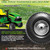 RRQ 15x6.00-6nhs Lawn Mower Tires, Riding Mower&Tractor Front Tires, 2 Pack