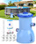 LuxBlue 530 GPH Small Pool Filter Pump for Above Ground Pools