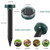 Mole Repellent Solar Powered - Ultrasonic Mole Repeller,Waterproof Solar Powered Groundhog Deterrent for Lawns Yard Garden Farm
