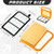 Briwooody Air Filter with Pre Cleaner Compatible with TS410 TS420, 8 Pack