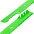 8TEN LawnRAZOR Mower Blade for Hustler 797712 Mulching 3-Pack