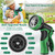 Upgraded 50FT Expanding Garden Hose with 10 Pattern Spray Nozzle