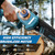 ZUYIYI 3-in-1 Cordless Pole Saw for Makita 18V Battery, Electric Chainsaw