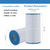 AmiBron C-5345 Spa Filter, Compatible with PLBS50, Filbur FC-2970, 817-0014, R173584, 173584, X268519, 10419, 14513, 50451, S2/G2 Spa, 5x10 Drop-in Hot Tub Filter, 2PACK