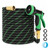 Yjmourish Garden Hose 50ft, Non-Expandable Flexible TPE Tube Water Hose