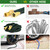 100 ft Expandable Garden Hose - 2026 Upgrated Flexible Water Hoses with 10 Spray Nozzle -Car Wash Hose with 3/4" Solid Brass Connector - Flexible Expanding Hose with 10 Pattern Spray Nozzles