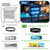 Solar Bug Zapper Outdoor Cordless, 7500mAh Battery
