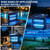 Solar Bug Zapper Outdoor Cordless, 7500mAh Battery