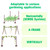 Trellis Netting 5 x 350ft 6x6 in Soft Mesh Garden Netting, Climbing Plants