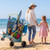 Old Bahama Bay Beach Cart with 9" Big Balloon Wheels for Soft Sand