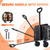 Collapsible Wagon Cart Foldable with 2 Cup Holders, 110L Small Utility Cart