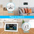 Weather Station Wireless Indoor Outdoor, Thermometer Wireless with Remote Sensor, Home Weather Station, Color Display Digital Weather Forecast, Humidity, Atomic Clock, Air Pressure for Home