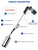 Propane Torch Weed Burner, High Output Weed Torch Flamethrower,blow torch