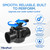 FibroPool 2-Way Pool Diverter Valve - Posi-Close - 2 in - PVC