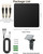 Trail Camera Solar Panel, KJK 6W Solar Battery Charger 12V/1.5A with 10000mAh Built-in Battery, IP67 Waterproof for Cellular & Wireless Hunting Cameras